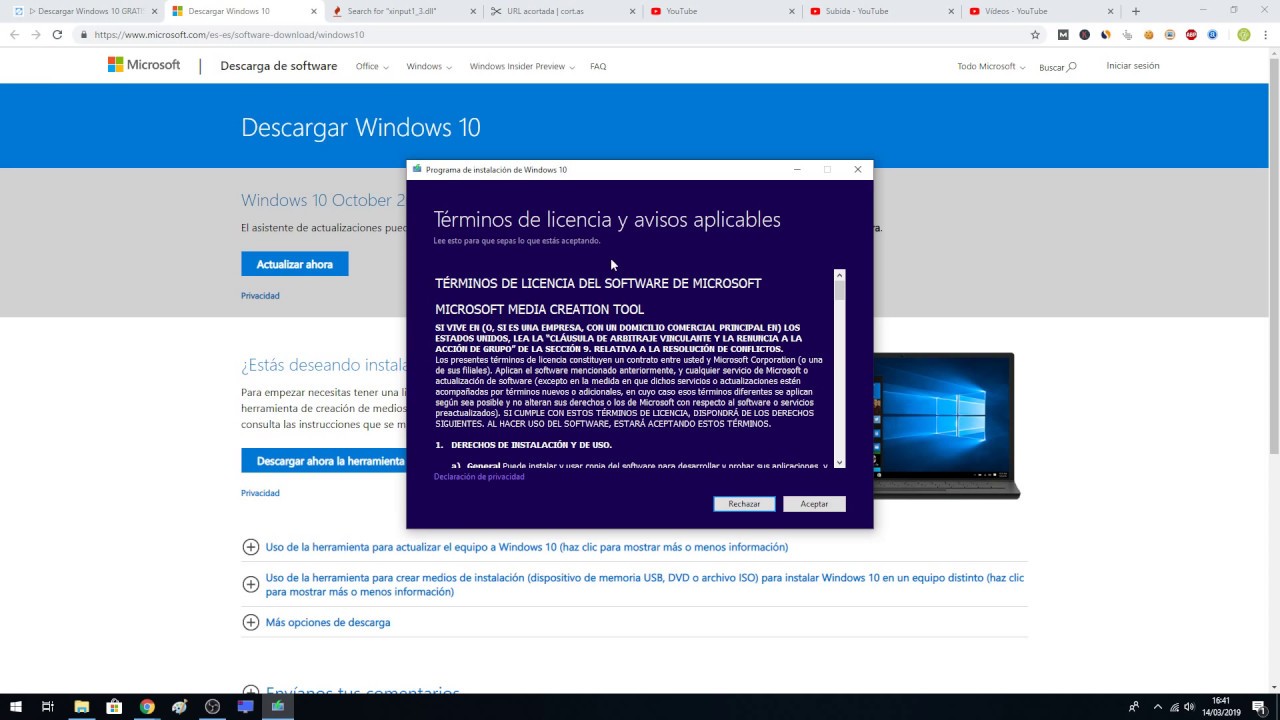 descargar windows 10 gratis espanol
